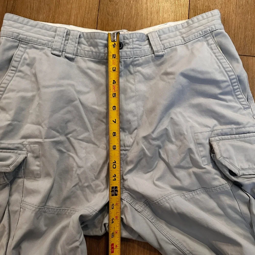 Polo Ralph Lauren Mens Cargo Shorts Size 36 Grey Classic Polo Chino Cotton 100%